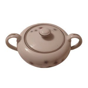 Creative Fine China Sugar Bowl & Cups